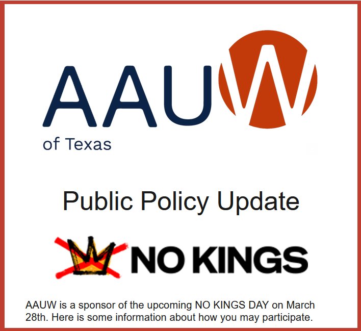 AAUW Texas No Kings